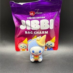 2026 Jack In the Box Limited Edition Jibbi Bag Charm Icy Rare Opened